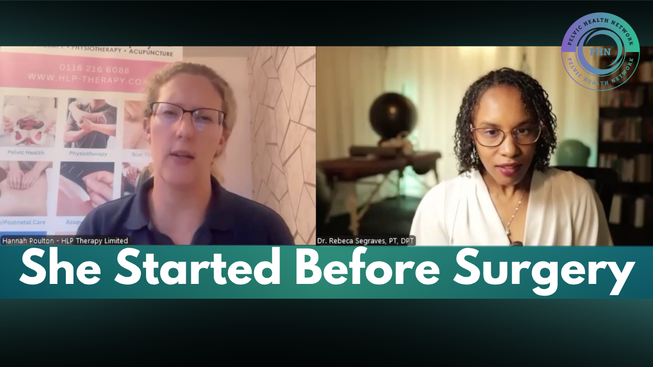 Ep. 18: Why This Physiotherapist Started Preparing Women Before Surgery | Hannah Poulton